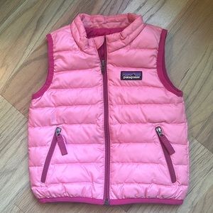 Patagonia Pink Puffer Vest